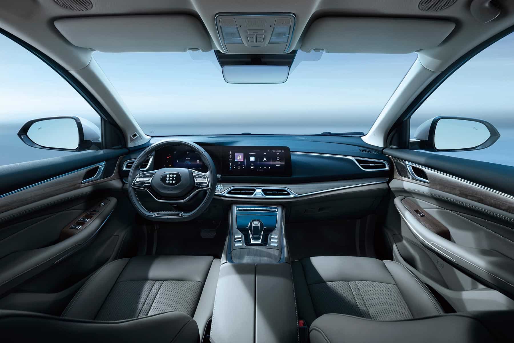Interior DFSK E5 Negro